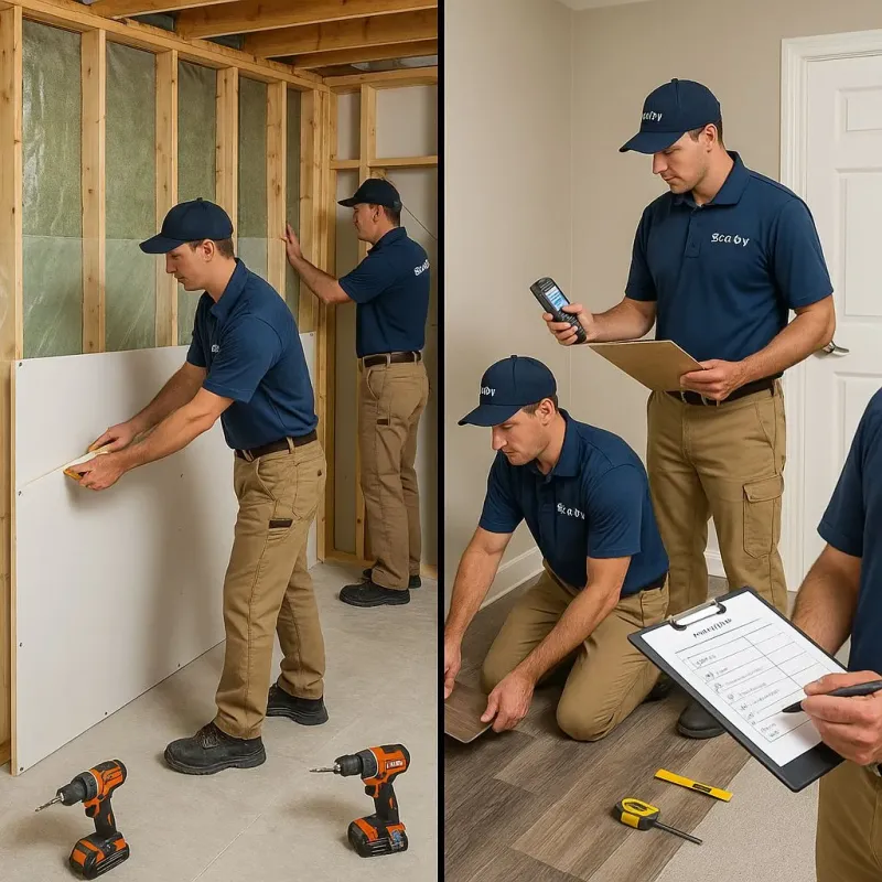 Repairs and Reconstruction process in Sequatchie County, TN